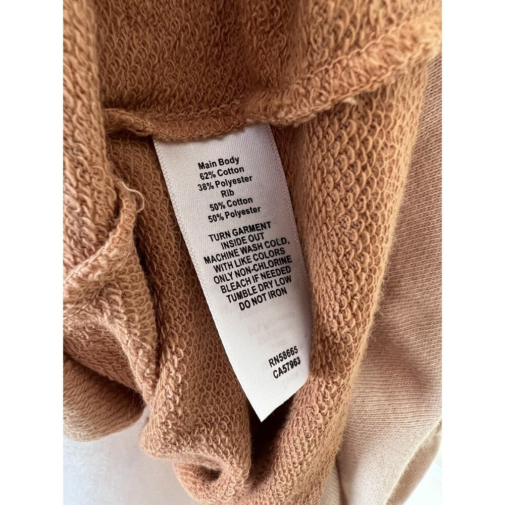 ABOUND Printed Hi-lo Hoodie In Rust Ombre size M women sweater A003561 - Picture 6 of 6